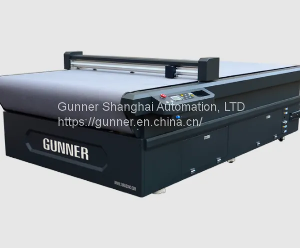 Gunner F Series Auto Fed Flatbed Digital Cutter       Advertising Signs Flatbed Cutter      Traffic Safety Sign Cutting Plotter