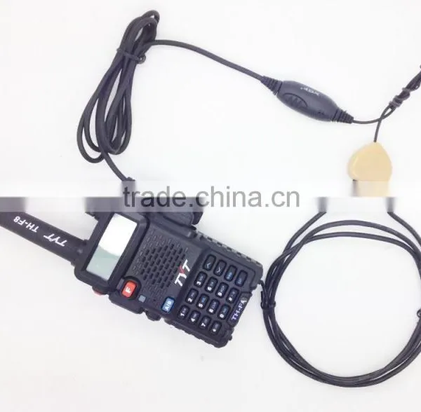 Hidden Comunication Use Wireless Micro Earpiece With PTT Walkie-Talkie Dedicated Neckloops With VOX Function photo-6