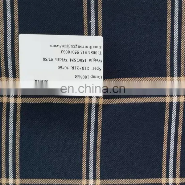 Wholesale Cheaper Comfortable Woven Rayon Flannel Functional Fabric photo-2