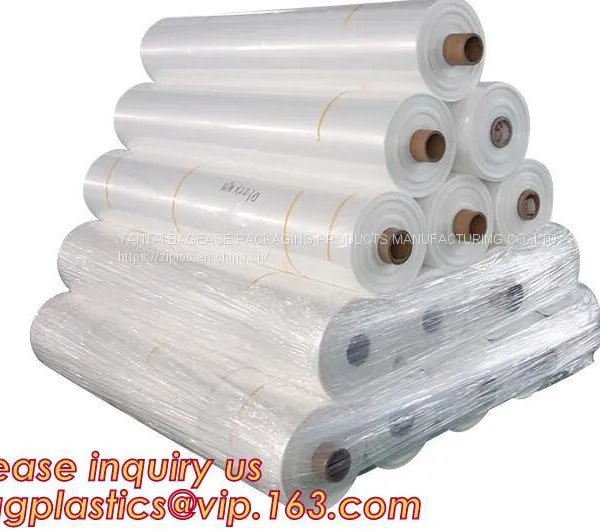 POF Shrink Film For Wrapping Food Products With Fully New Plastic Film LLDPE Wrap, Lay Flat Tubing,Produce Roll, Tube photo-3