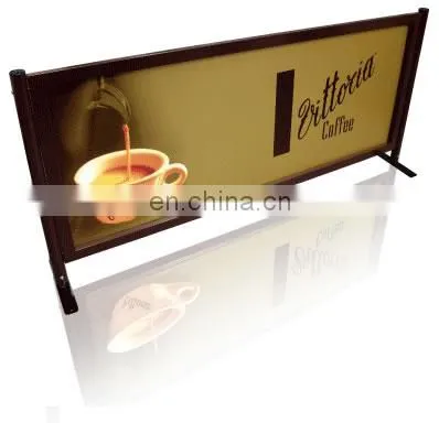 Portable Wind Breaker Advertising Barrier Crowd Control Stand photo-2