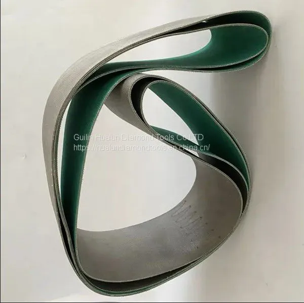 Good Quality Glass Stainless Steel Polishing Belt Diamond Electroplated Sanding Belt