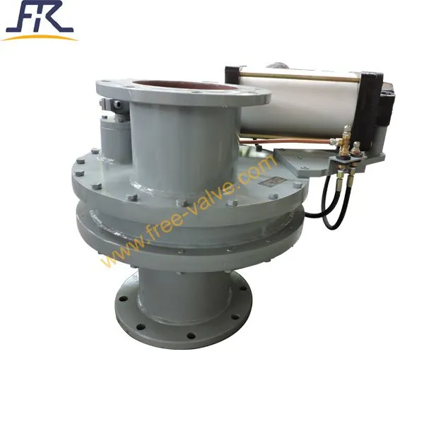 Hard Alloy Seated Rotary Double Disc Gate Valve photo-3