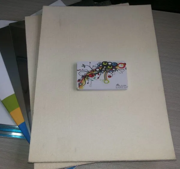 3.5mm Lamination Cushion Purpose A4 A3 Smart Card Material