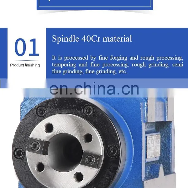BT30/BT40/BT50 Milling Head Boring/Milling Spindle Heads, Without Motor, With Excellent Quality and Price photo-2