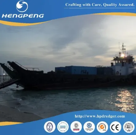CCS Approved Marine Engines Customized 100-500ton Modular Pontoon Barge/ Logistic Barge for Sale