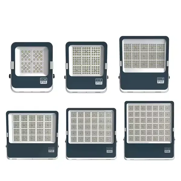 Square Staduim Lighting Aluminum Waterproof Ip65 Outdoor 50w 100w 200w 300w 400w 600w Led Flood Light