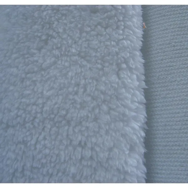 100% Polyester Shu Velveteen Faux Fur Sherpa One Side Fabric‌ photo-5