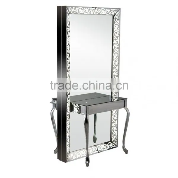 Beiqi 2016 New Products Rectangle Barber Shop Salon Mirror Hair Salon Unit Mirror Salon Furniture Mirror Station photo-2
