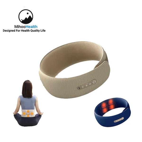 Drahtloser Bauchmassagegurt mit Heizfunktion und Luftkompression MH-BY43