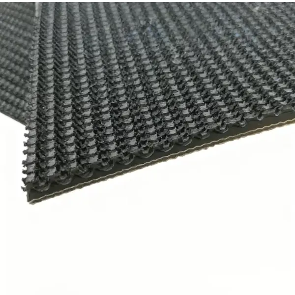 2ply Rubber Conveyor Grip Texture Top Rough Anti-Slip Conveyor Belt photo-2
