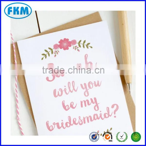Personalised Bridesmaid Card photo-4