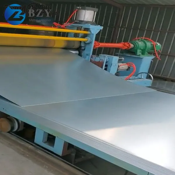 High Quality Galvanized Iron Sheet 1.5mm Thick 4x8 Galvanised Steel Plain Sheet/Plate photo-5