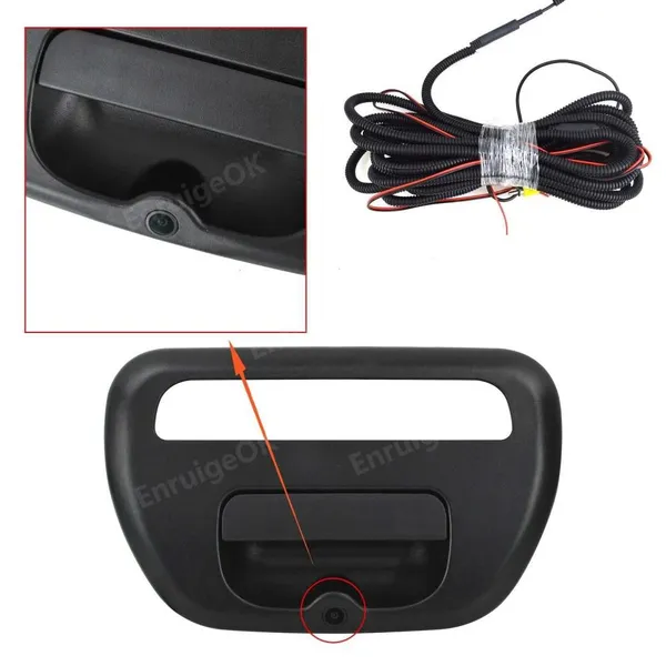EnruigeOK For Mitsubishi L200 Triton 2005-2015 Rear View Backup Camera Tailgate Handle photo-3