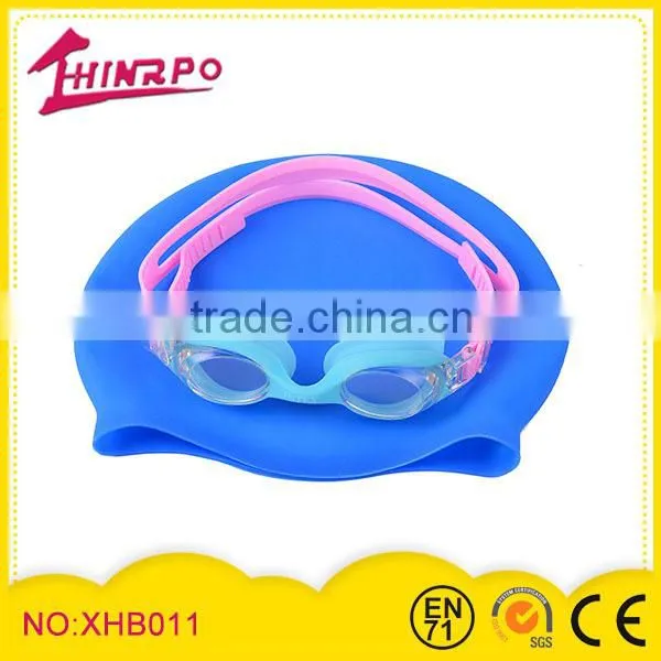 Adult Silicone Swimming Logo Latex and Silicon Swim Caps
