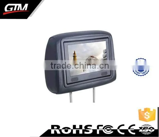 8 Inch Touch Screen Car Seat Lcd Screen Car/taxi Headseat Lcd tv Video Music Screen Smart Player
