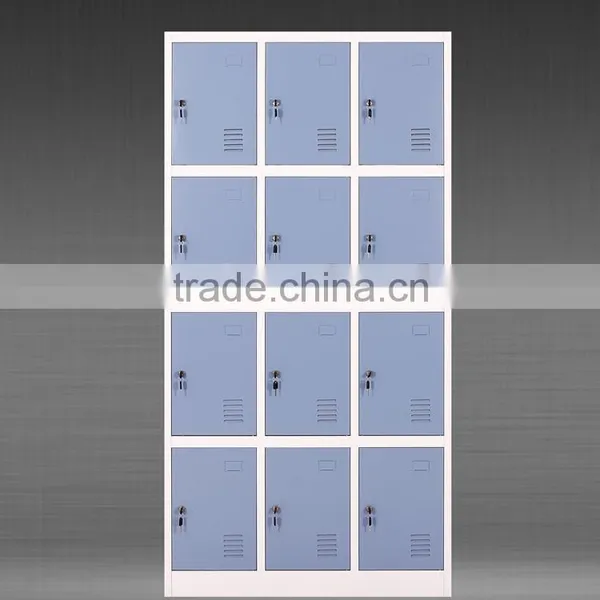 Factory Price Gym Locker Metal Storage Cabinet 9 Door Locker photo-5