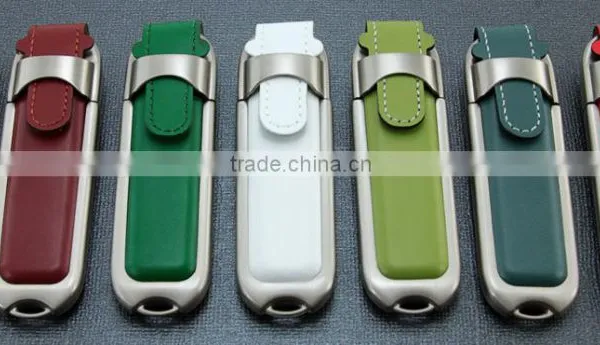 Embossing Logo on Leather Memory Stick Usb photo-5
