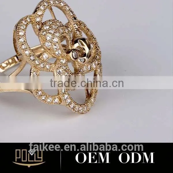 Forever Love Silver Couple Rings Wedding Band Love Promise Rings Ring Mechanism for Folder photo-5