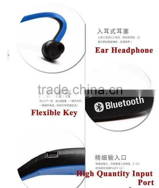 New Wireless Bluetooth Headset for Bluetooth Headset Sport Earphone fm Radio Bluetooth Headset photo-4
