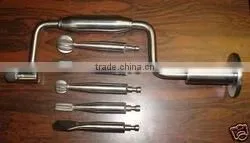 HUDSON Brace Bone Drill With 8 Brill Bits/ORTHOPEDICS INSTRUMENTS/The Basis Surgical Instruments photo-2