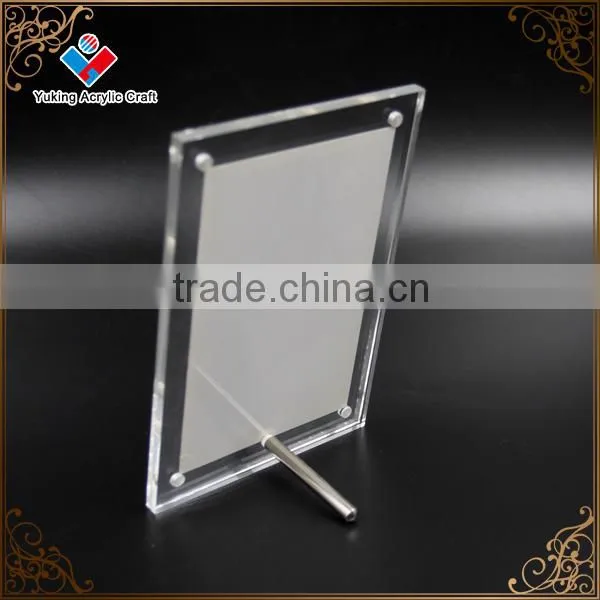 Promotional Acrylic Transparent Photo Frame With Metal Screw photo-4