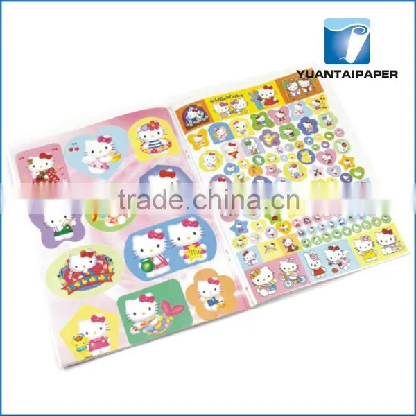 Staple Binding Coloring Book & Sticker Book for Children photo-6