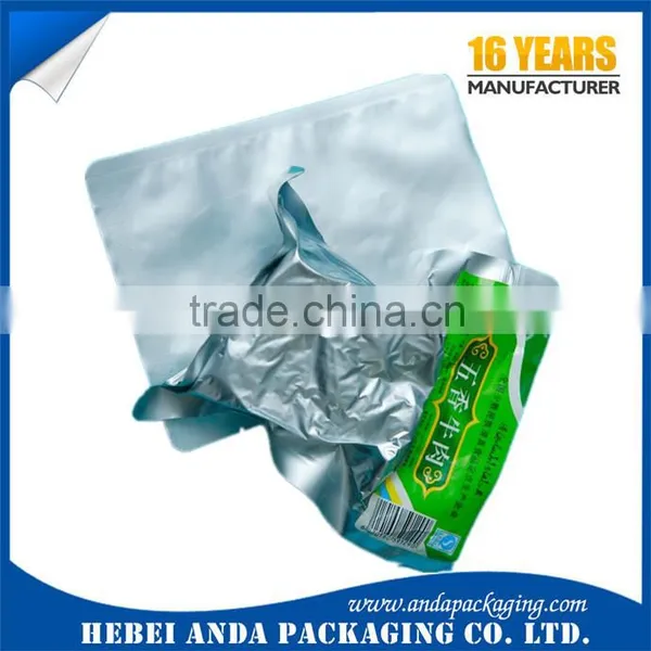 Printed Retort Pouch Food Vacuum Cooking Bag/aluminum Foil Vacuum Packing Bag for Meat photo-2