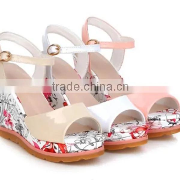 Nurse Shoes With Wedge Heels  Bridal Shoes White With Decoration Wholesale Women Shoes 2015 photo-2