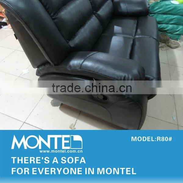 Two Seats Double Seat Reclining Chair Reclining 3 Seat Sofa photo-4