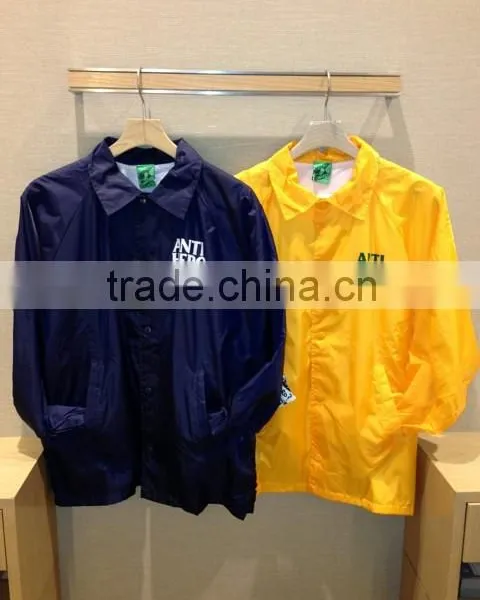Wholesale Nylon Coaches Jackets, Wholesale Men Coaches Jackets, Wholesale Custom Coaches Jackets photo-2