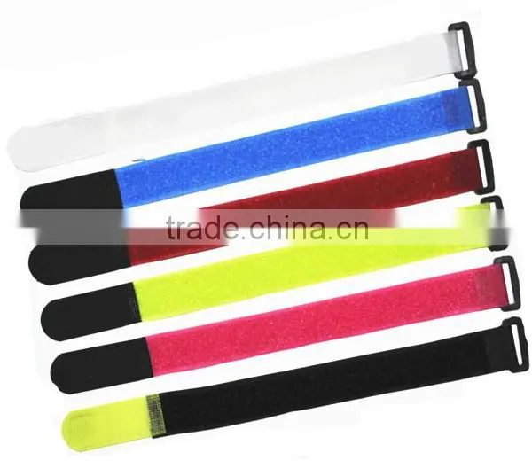Adjustable Hook And Loop Strap With Buckle