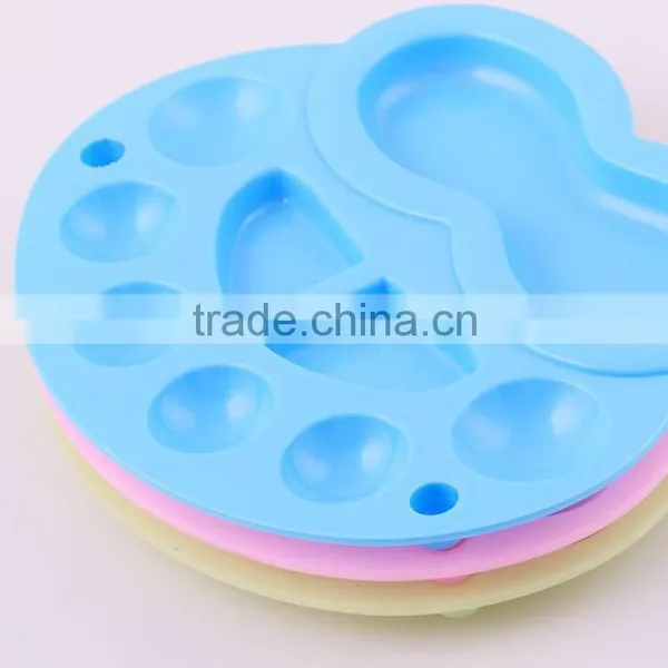Eco-friendly Material Colorful Plastic Paint Palette photo-3