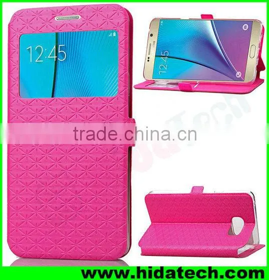For Samsung Galaxy Note 5 Case / Foldable Flip Leather Cover Case For Samsung Galaxy Note 5 With Card Slots photo-2