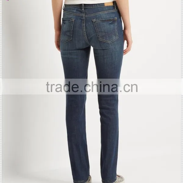 China Apparel Wholesale Denim Clothing Manufacturer Lady Jean photo-2