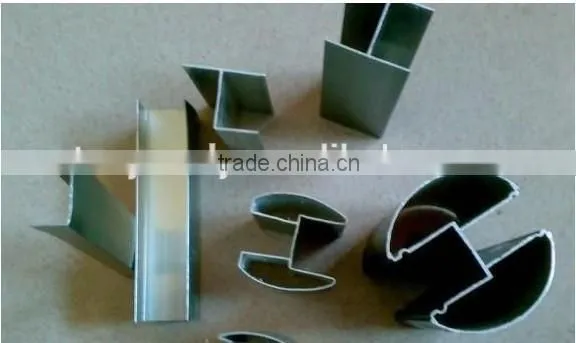 Hight Quality Aluminium Extrusion Profile Aluminum Extrusion Profile of Toilet Partition With Good Price photo-2