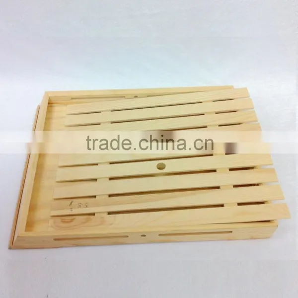 Handmade Wooden Serving Tray Bread Plate Kitchen Pine