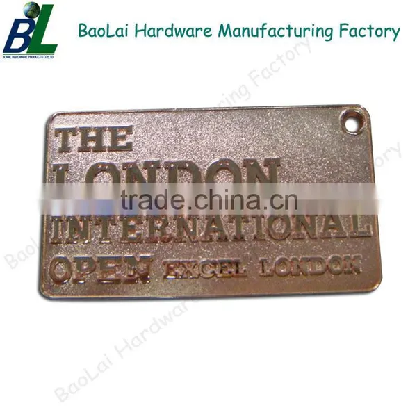 Square Shape Brushed Metal Logo Maker photo-2