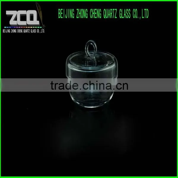Silica (Quartz) Crucible 25mm x 64mm photo-3