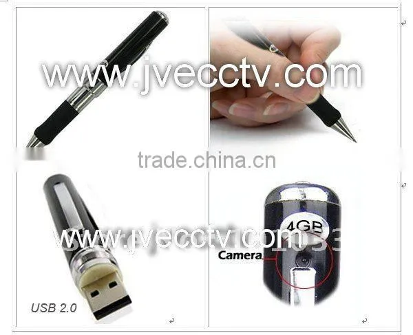 HOT! JVE-3102A Detective Camera in Pen;business Pen Video Camera;gift Pen Camera 8GB photo-3
