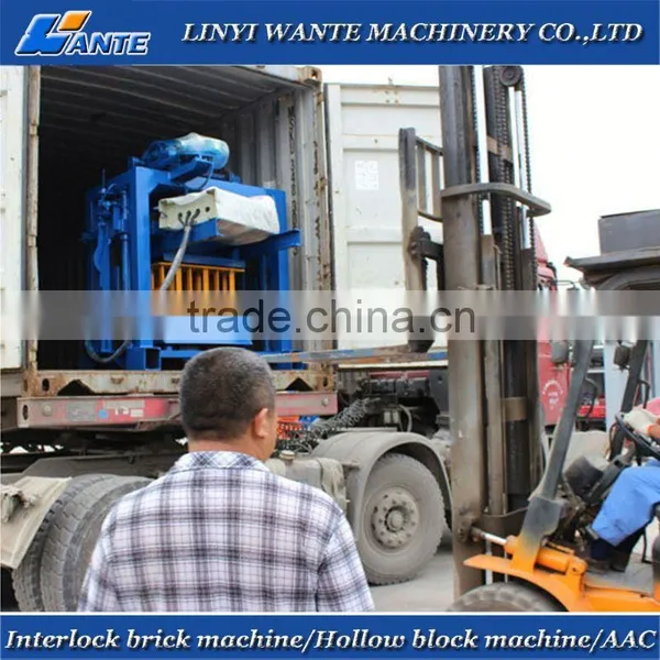2015 High Technology QT40-2 Semi Automatic Concrete Block Making Machine photo-4