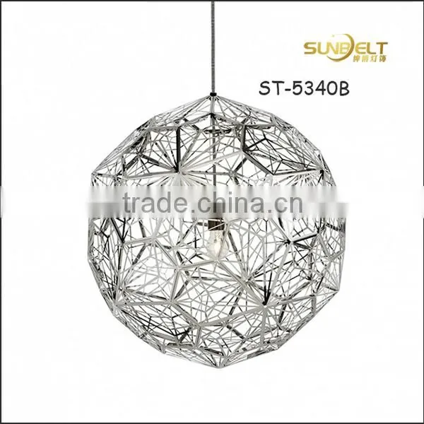 ST-5340B Sunbelt D500mm Chrome Stainless Steel Globe Lamp,handmade Lamps,hanging Lamp,hanging Lamps,metal Hanging Lamps.