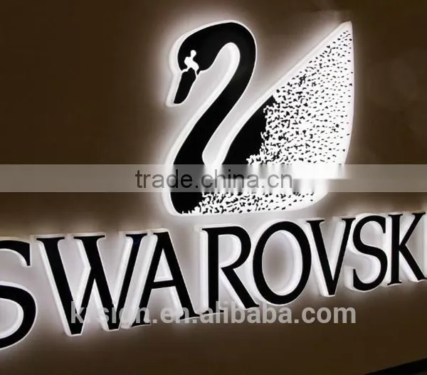 Decorative LED Illuminated Halo Shop Sign Backlit Channel Letter photo-2