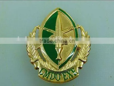 Best Selling Low Cost Military Badge Cheap Custom Military Hat Badge photo-2