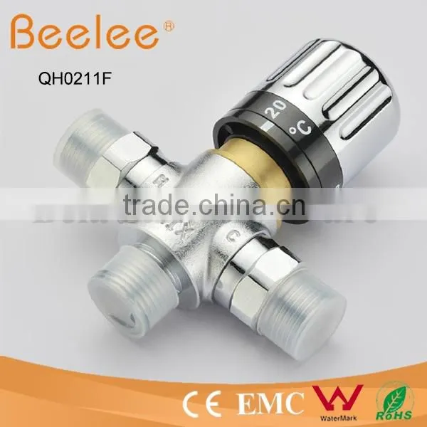 T-adapter 1/2" or 3/4" Brass Thermostatic Mixing Valve Quality Choice photo-3