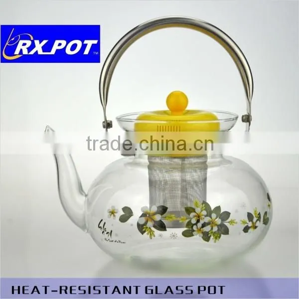 Popular Heat Resistant Glass Kettles for Tea and Coffee photo-4