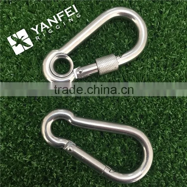 Stainless Steel DIN 5299C Carbine Hook photo-5