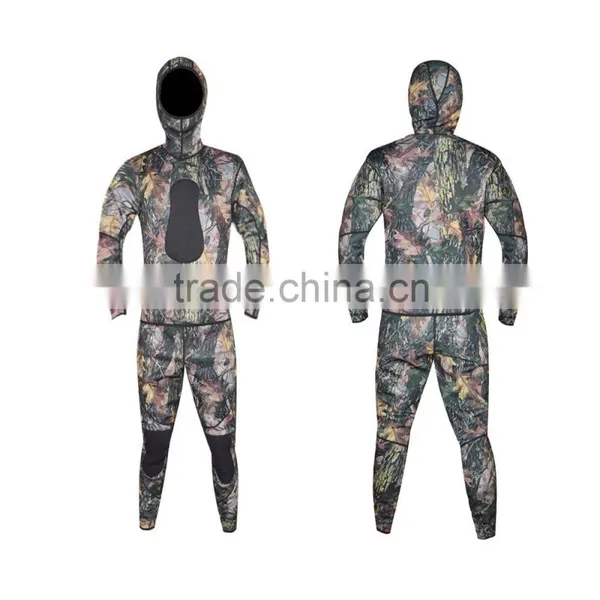 2016 Camo Color Neoprene Fishing Wetsuit photo-2