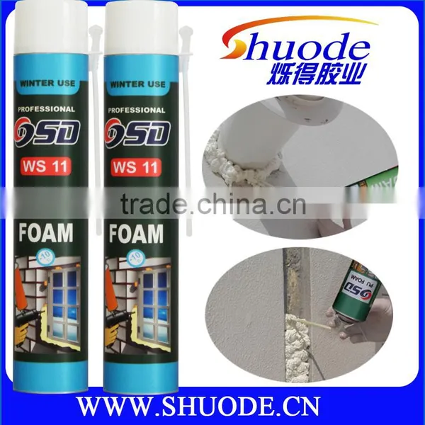 750ml Cheap Heat-resistant Polyurethane Foam