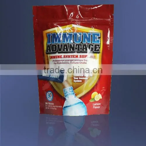 Customized Printed Zipper Bag ,Self-suppoting Plastic Bag photo-2
